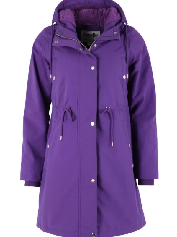 Danenora Winter Parka Purple