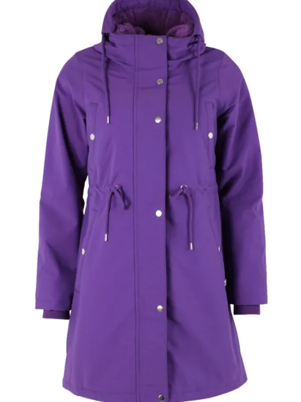 Danenora Winter Parka Purple