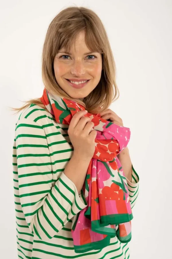 Danenordby Scarf Chalk MAXIBERRY