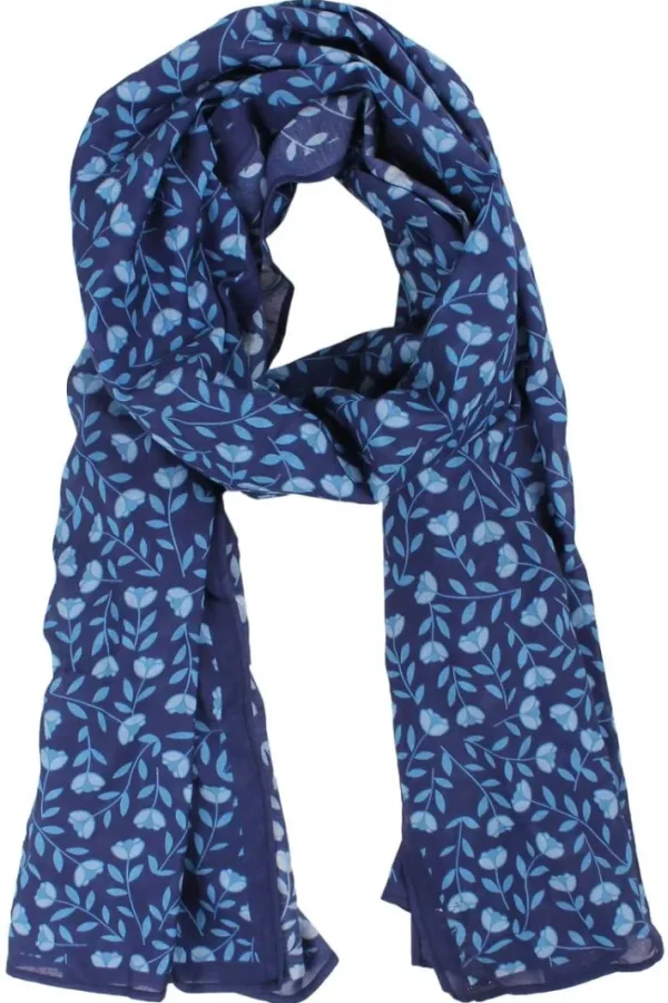 Danenordby Scarf Cold Blue FLEURIE