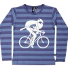 Danenorthpole Tee Grey Marine/Cold Blue BIKING VIKING