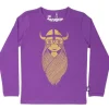 Danenorthpole Tee Purple FREJA (gold)