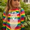 Danenorthpole Tee X Rainbow FREJA