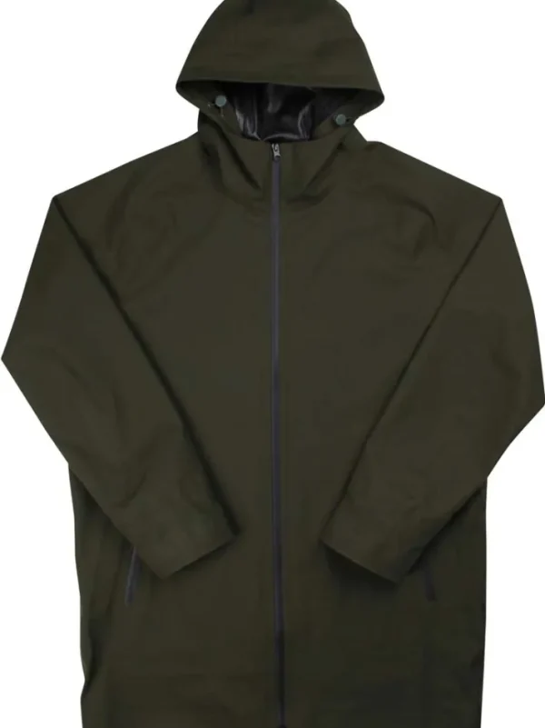 Danenorthsea Rain Parka Dark Army