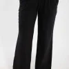 Danenynne Seersucker Pants Black