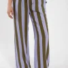 Danenynne Viscose Pants Purple/Olive