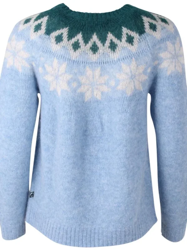 Danepeanut Alpaca Sweater Waterblue