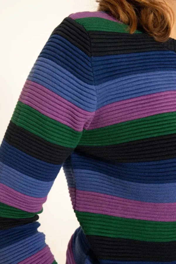 Danepearly 3D Crotchet Knit Sweater Haze