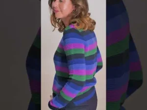 Danepearly 3D Crotchet Knit Sweater Haze