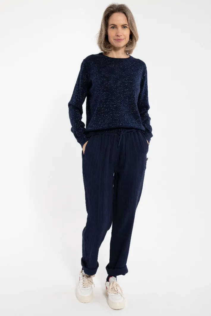 danepearly_glitter_sweate_1.webp Danepearly Glitter Sweater Dk Navy GLITTER