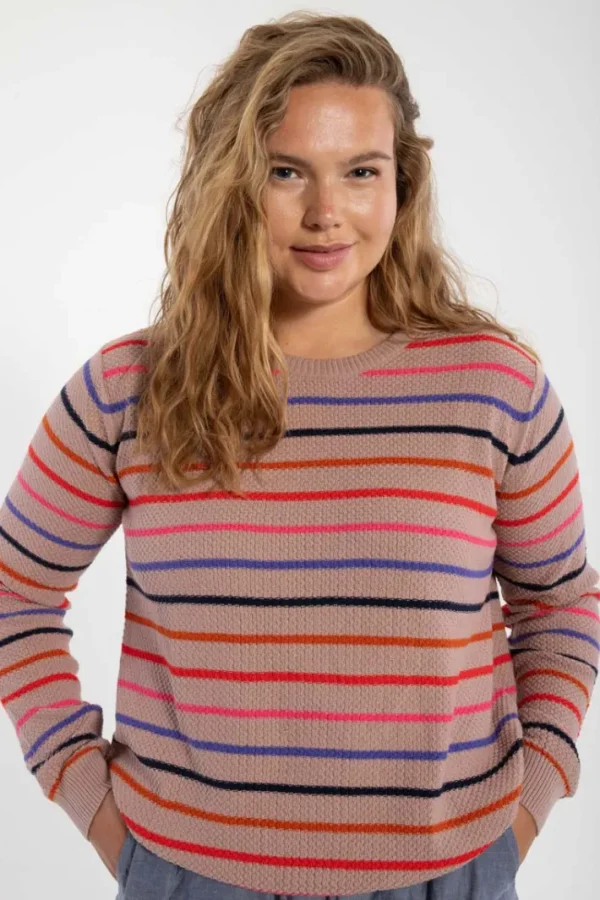 Danepearly Pearl Knit Sweater Dusky