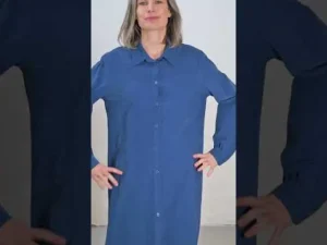 Danepippi Cord Dress Deep Blue