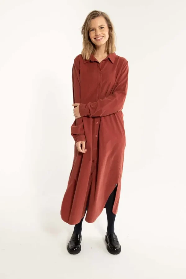 Danepippi Cord Dress Swedish Red
