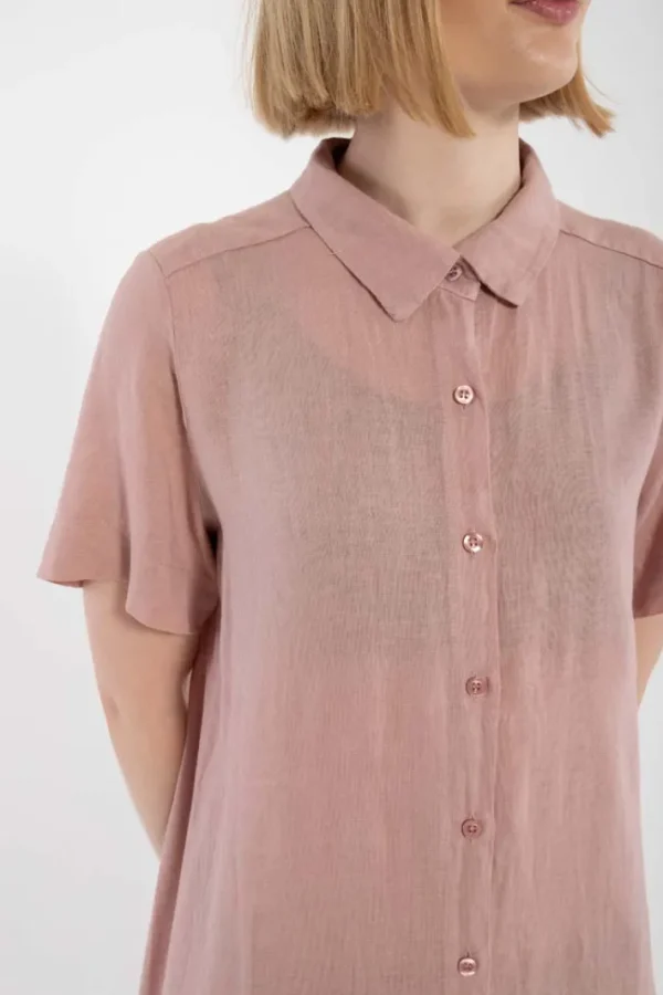 Danepippi SS Modal Linnen Dress Rose Beige