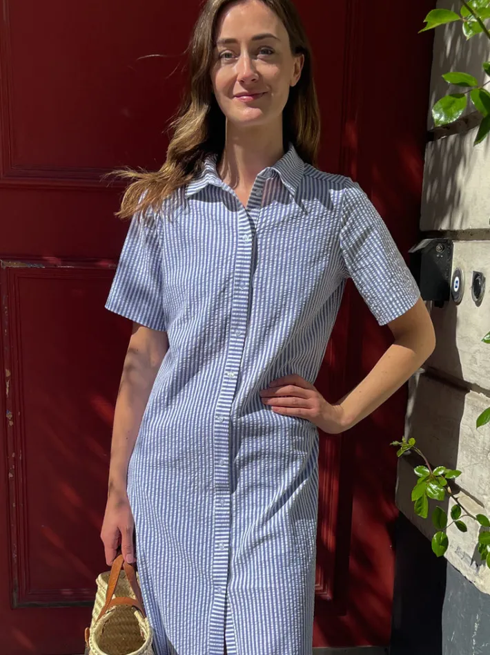 danepippi_ss_searsucker_d_0.webp Danepippi SS Searsucker Dress Navy/Chalk