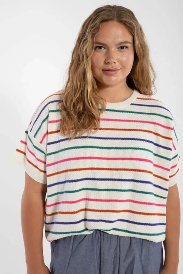 Danepopcorn Pearl Knit Sweater Tee Mellow Sailor