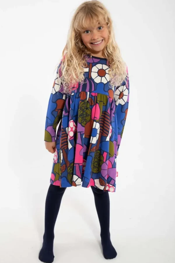 Danepopsicle Cotton Dress Deep Blue MYKOLOGI