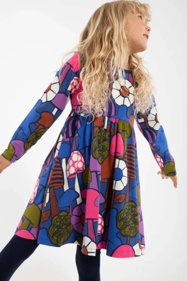 Danepopsicle Cotton Dress Deep Blue MYKOLOGI