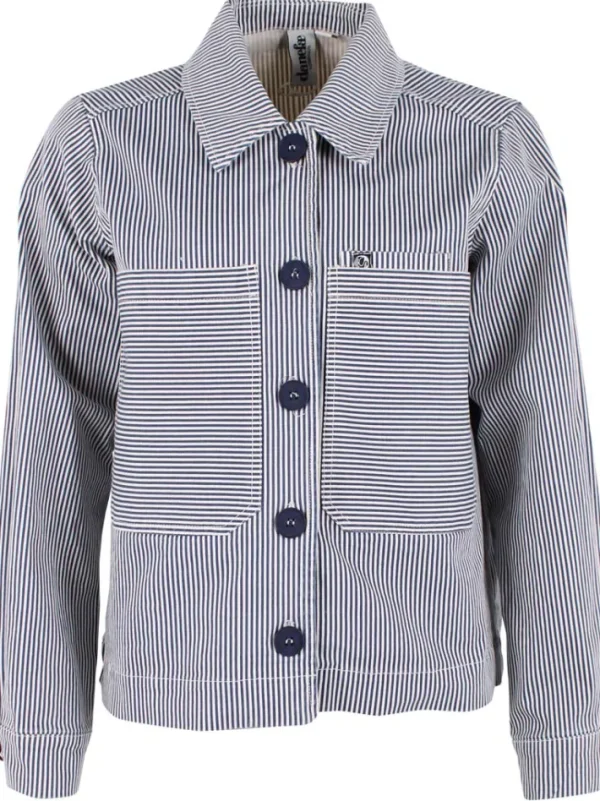 Daneprairie Stretch Canvas Jacket Dk Navy/Chalk