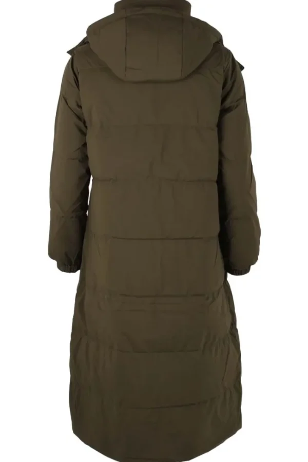 Danepuffin Down Winter Coat Warm Khaki