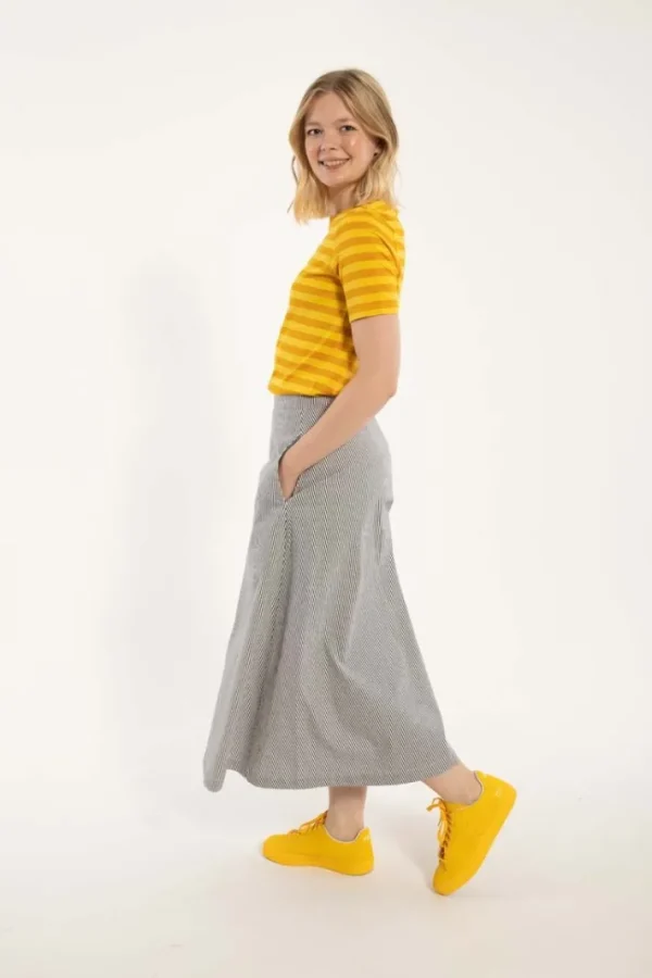 Daneradisse Light Canvas Skirt Milkboy Stripe