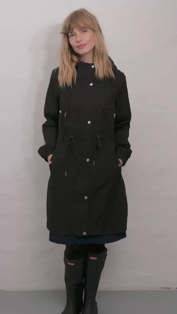 Danerainlover Raincoat Black