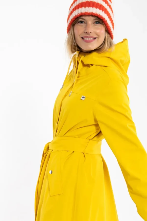Danerainlover Raincoat Dark Yellow
