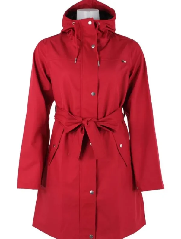 Danerainlover Raincoat Dark Red