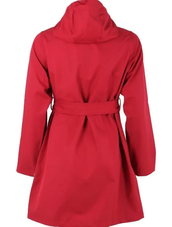 Danerainlover Raincoat Dark Red