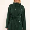 Danerainlover Raincoat Deep Forest