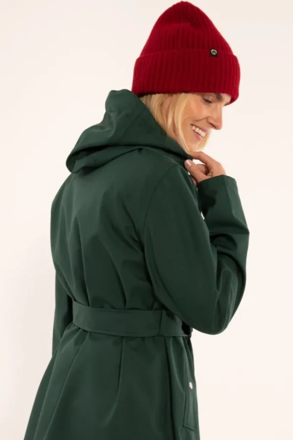Danerainlover Raincoat Deep Forest