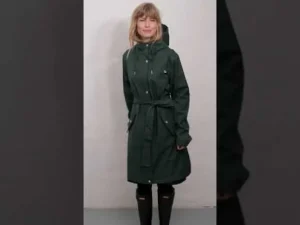 Danerainlover Raincoat Deep Forest