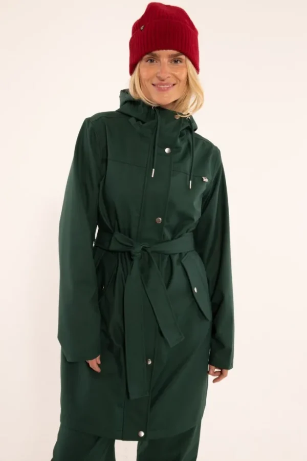 Danerainlover Raincoat Deep Forest