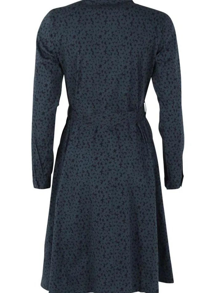 daneribe_poplin_dress_dar_3.webp Daneribe Poplin Dress Dark Slate FLOWERY