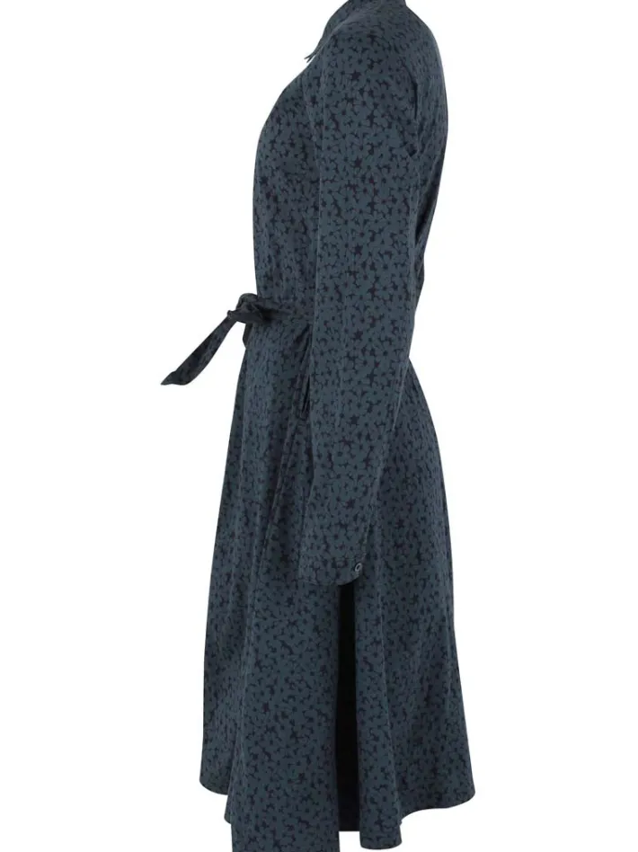 daneribe_poplin_dress_dar_4.webp Daneribe Poplin Dress Dark Slate FLOWERY