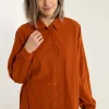Danerosemary Cord Shirt Ginger