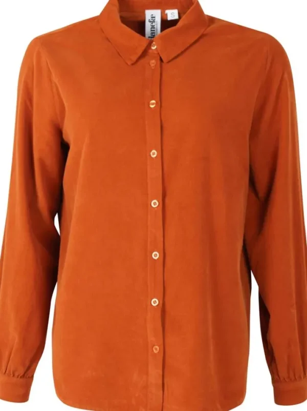 Danerosemary Cord Shirt Ginger