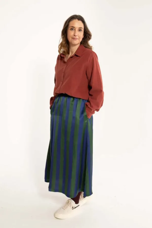 Danerosemary Cord Shirt Swedish Red