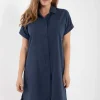 Danerrand Chambrey Dress Dark Chambrey