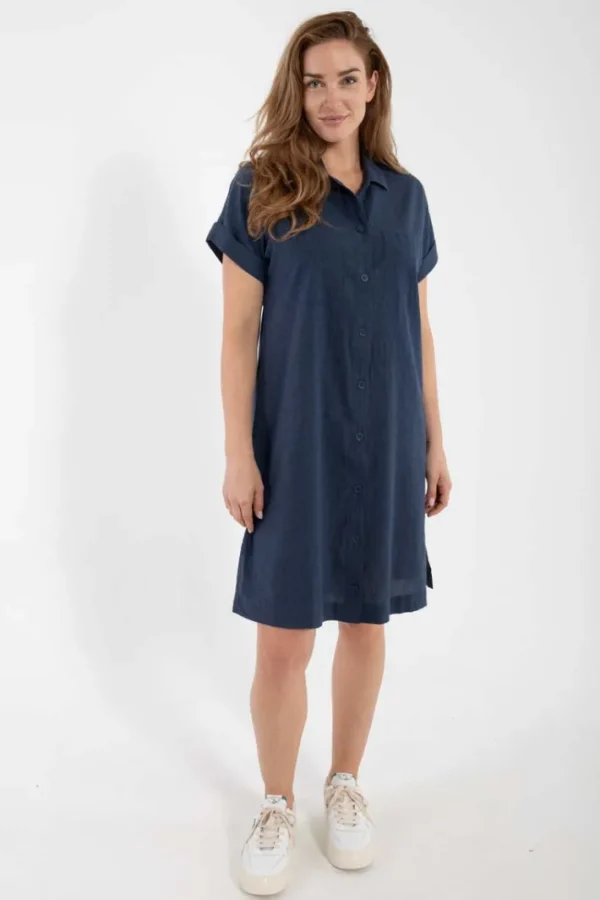 Danerrand Chambrey Dress Dark Chambrey