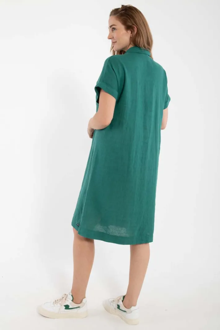 danerrand_modal_linnen_dr_1.webp Danerrand Modal Linnen Dress Light Slate