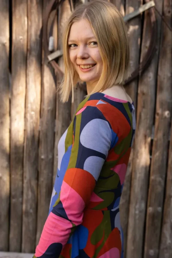 Danesigrid Interlock Dress Dk Navy TROPS