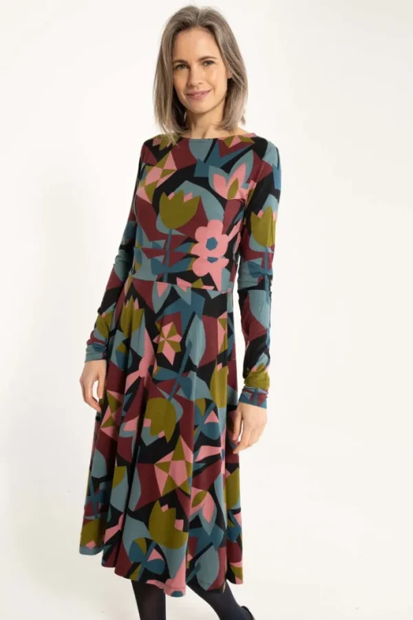 Danesigrid Modal Dress Black GEOFLEUR