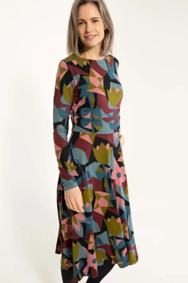 Danesigrid Modal Dress Black GEOFLEUR