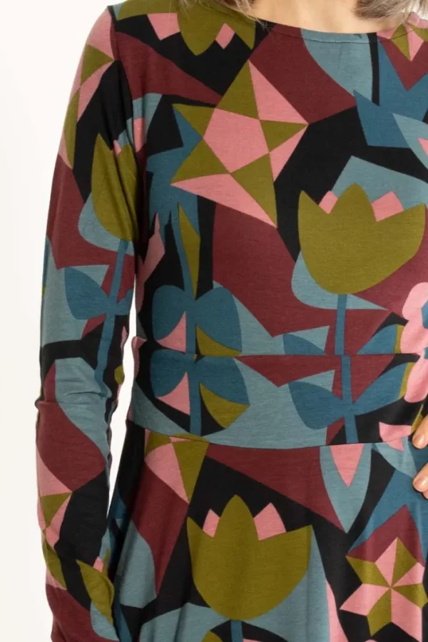 Danesigrid Modal Dress Black GEOFLEUR