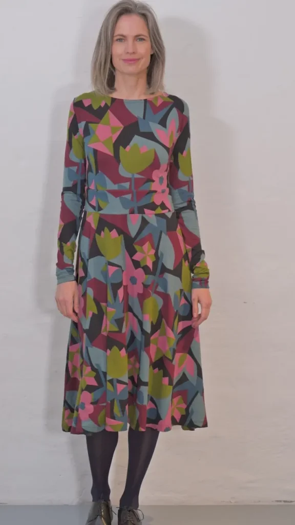 Danesigrid Modal Dress Black GEOFLEUR