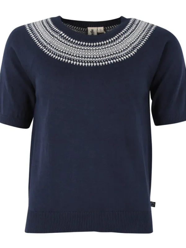 Danesilver Sweater Tee Dk Navy/Chalk