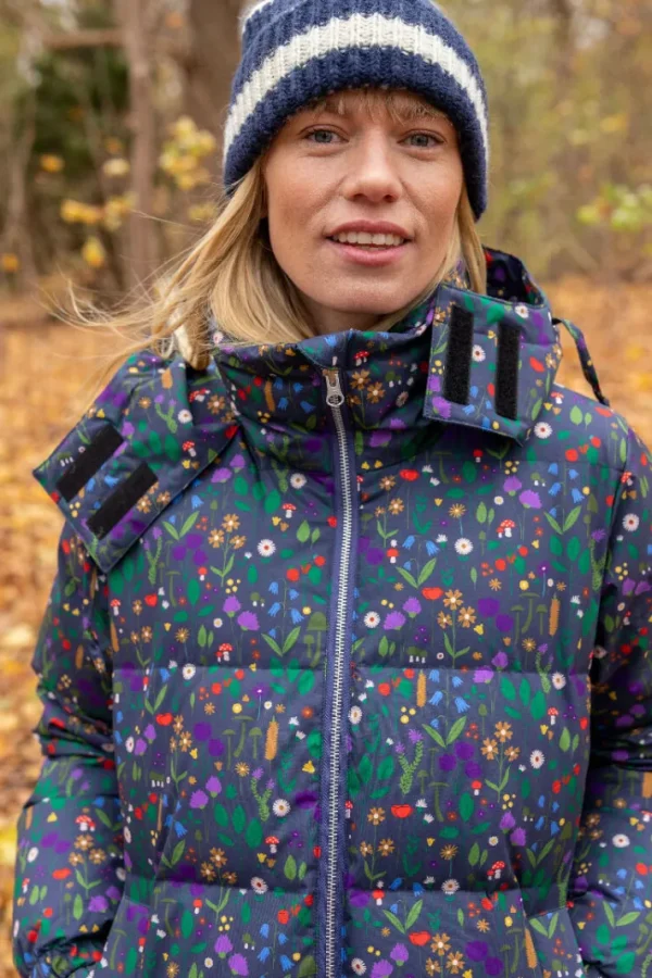 Danesofty Fuzzy Beanie Dk Navy/Chalk