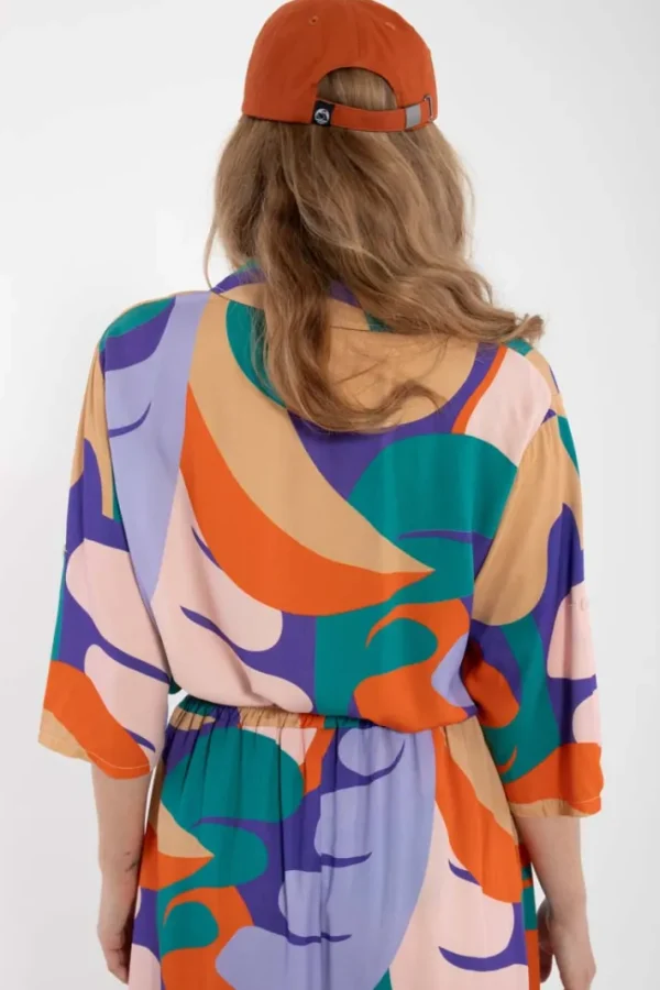 Danesolidary Viscose Shirt Cold Purple TROPS