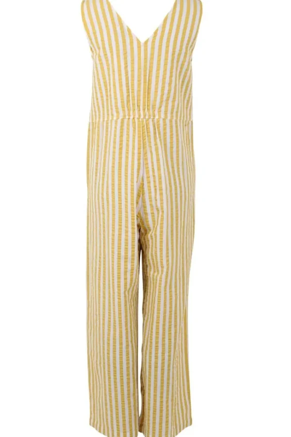 Danesolstice Searsucker Suit Faded Yellow/Chalk